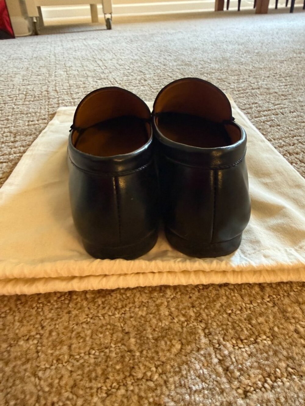 Sezane Marceau Loafers in Smooth Black Size 7 - Picture 6 of 7